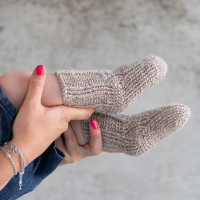 Kraanvogel Sokken PDF Patroon